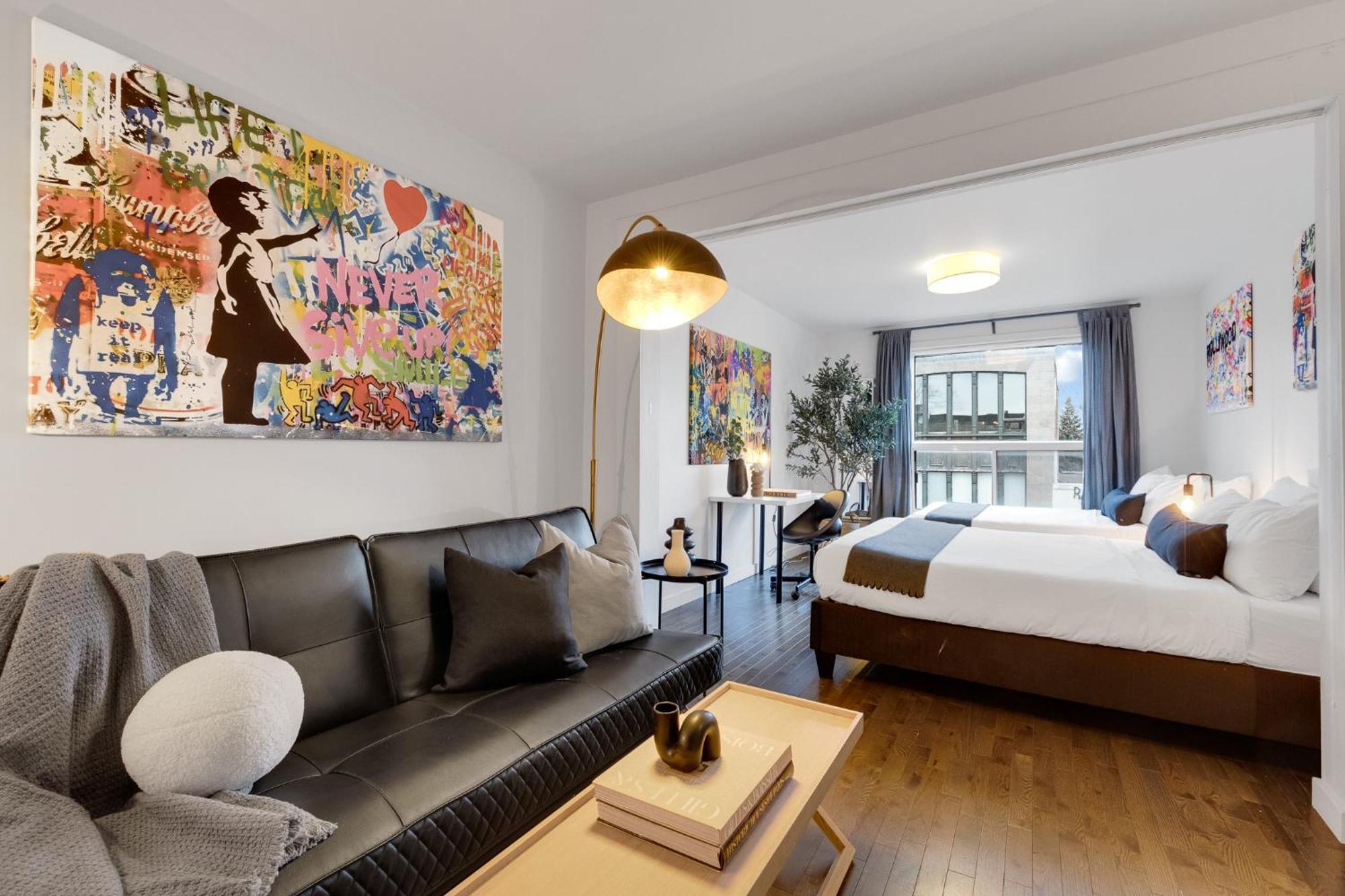 Liv Mtl Avenue Aparthotel Монреал Екстериор снимка